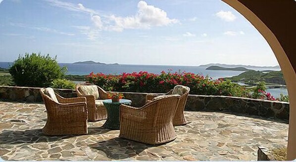 Vue depuis l’hébergement