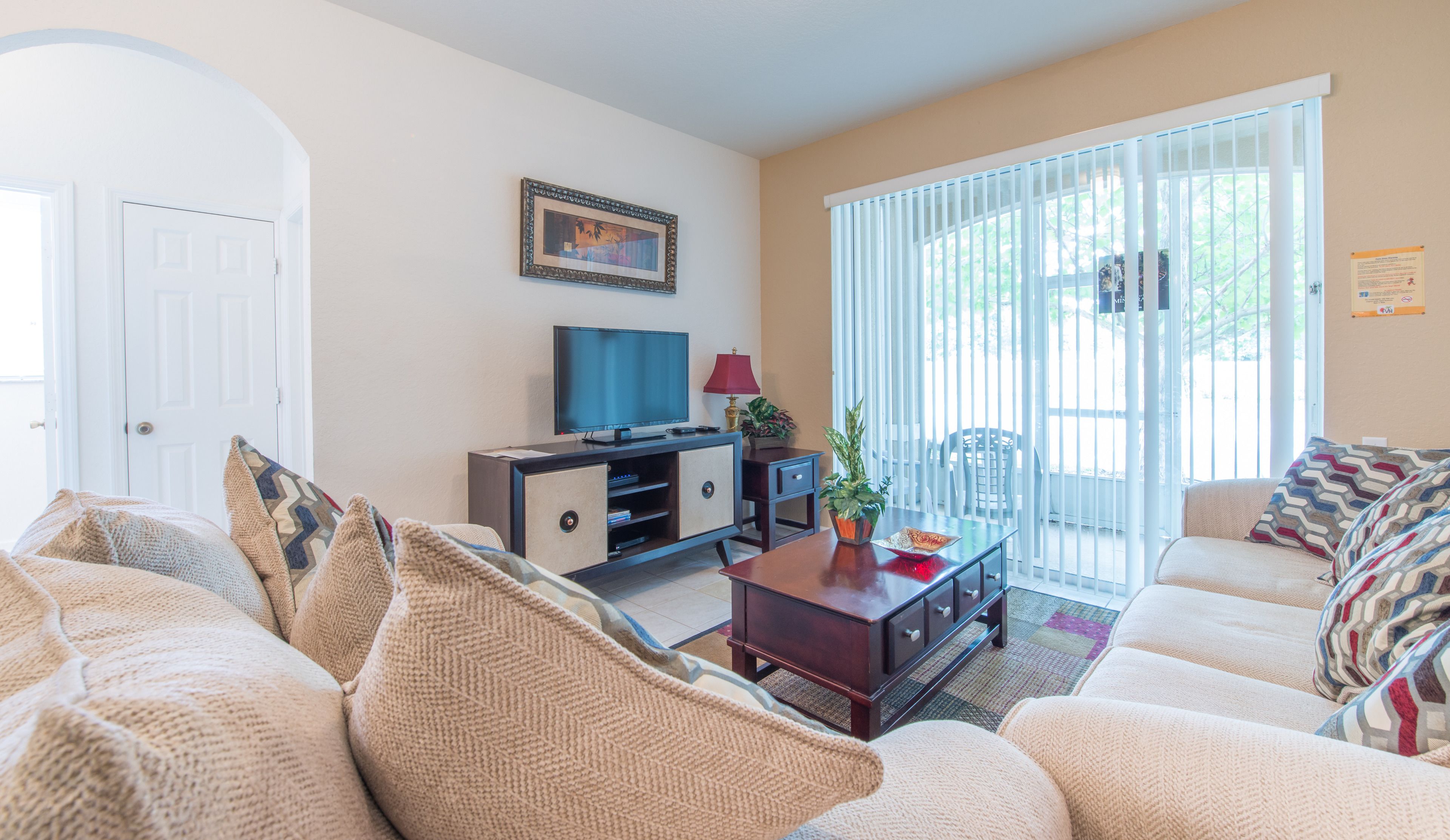 Huoneisto, 3 makuuhuonetta | Oleskelualue | Plasmatelevisio, DVD-soitin