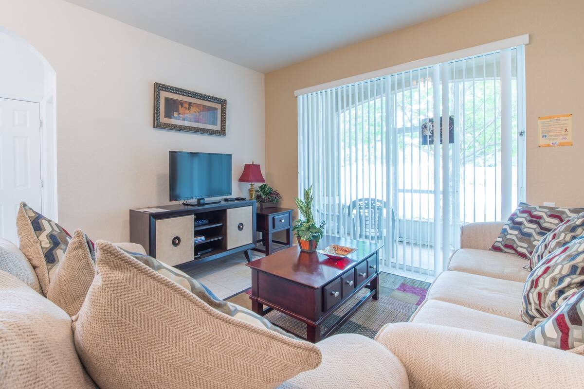 Huoneisto, 3 makuuhuonetta | Oleskelualue | Plasmatelevisio, DVD-soitin