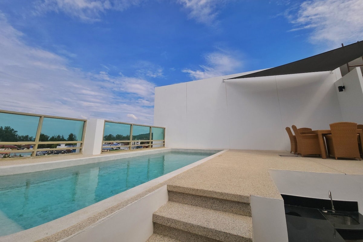 3 Bedroom with Private Pool  | ลานระเบียง/นอกชาน