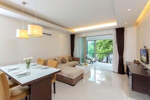 2 Bedroom Suite | Living area | LCD TV - The Regent Phuket Serviced Apartment Kamala Beach (Kamala)