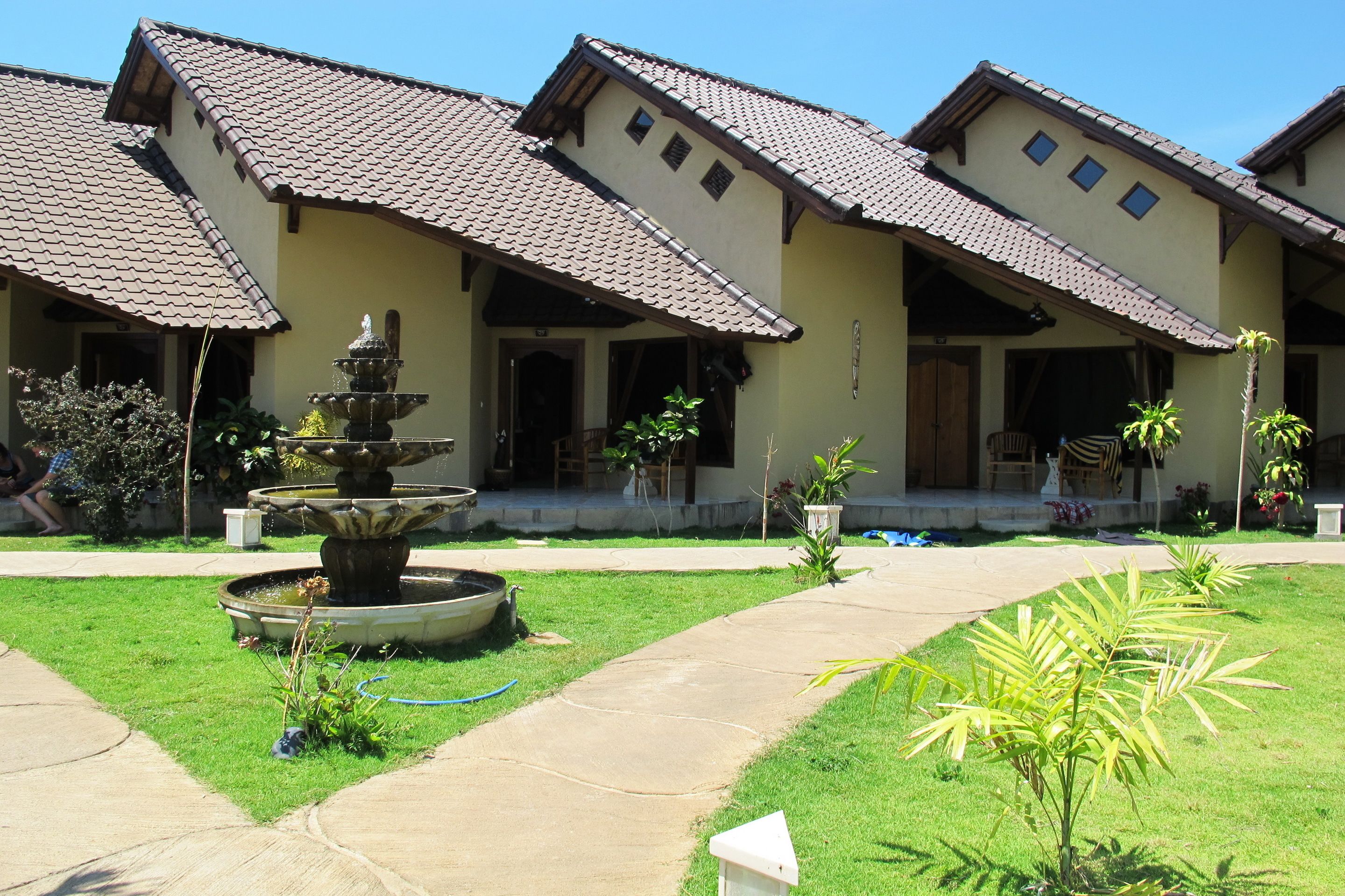 Fachada de la propiedad