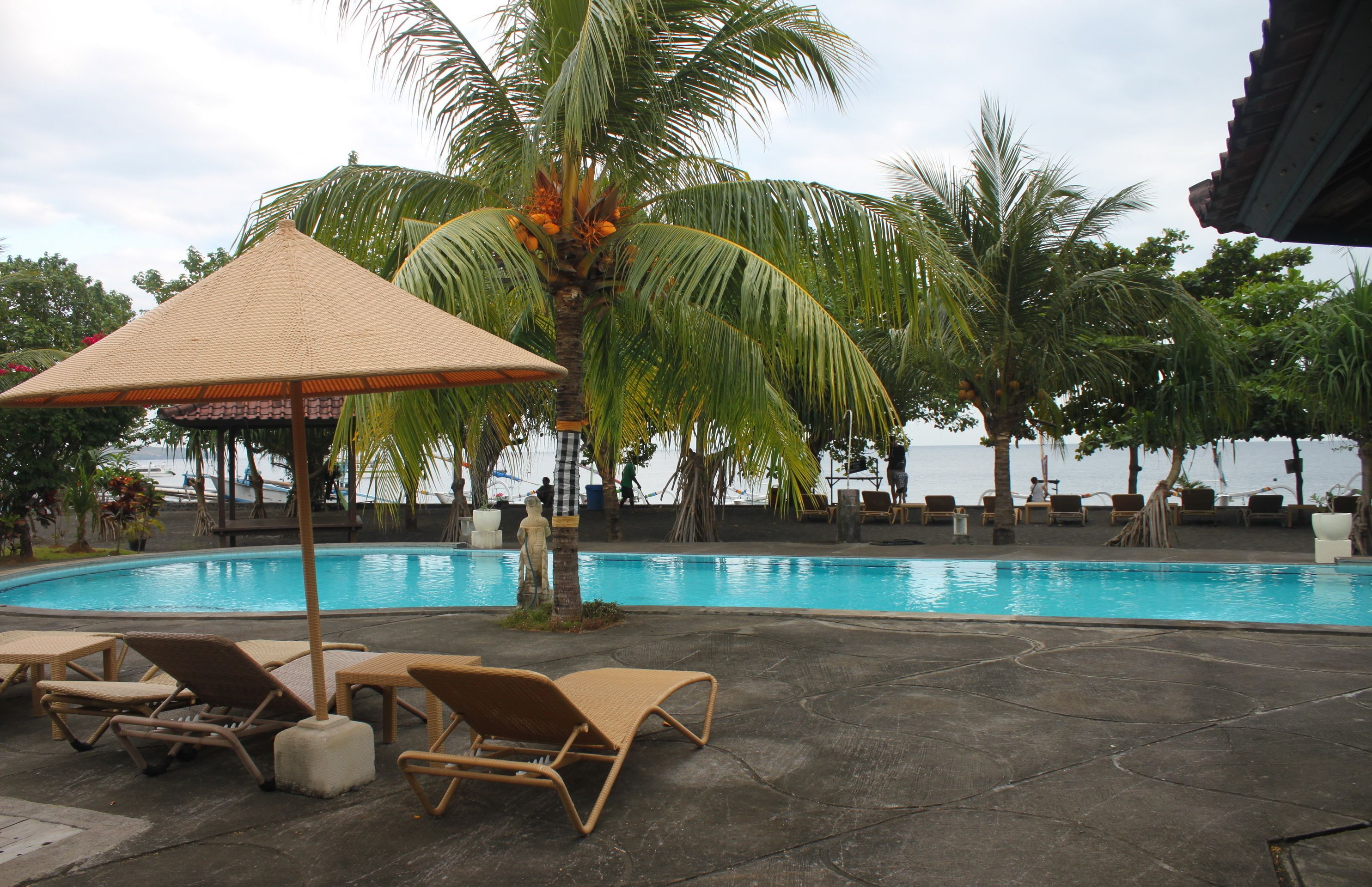 Ocean View Bungalow with AC | View from room