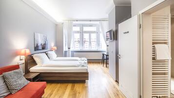 Habitación doble (Studio 307) | Escritorio, espacio para trabajar con laptop y wifi gratis