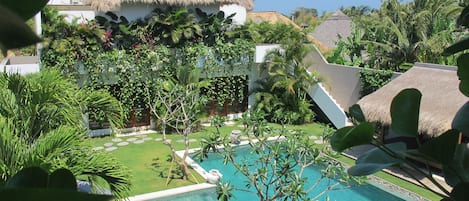 Vila, 6 quartos, piscina particular | Vista do quarto