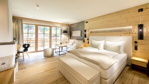 In-room safe, blackout drapes, soundproofing, free WiFi - Vitalhotel Edelweiss (Neustift Im Stubaital)