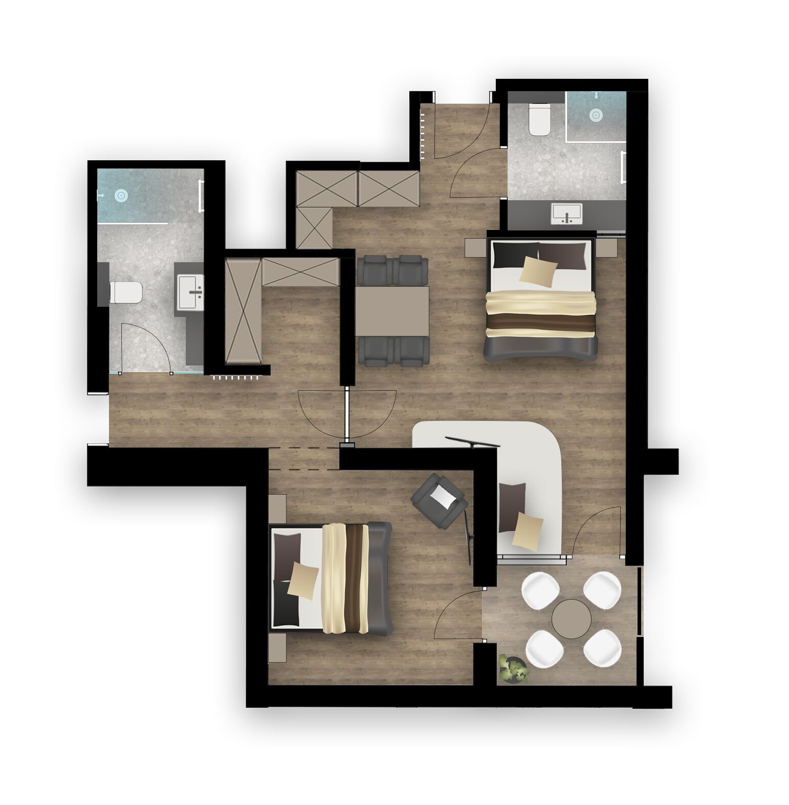 alm-suite cosy corner | in-room safe, blackout curtains, soundproofing, free wifi