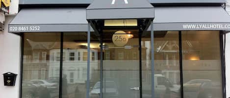 Fassade der Unterkunft