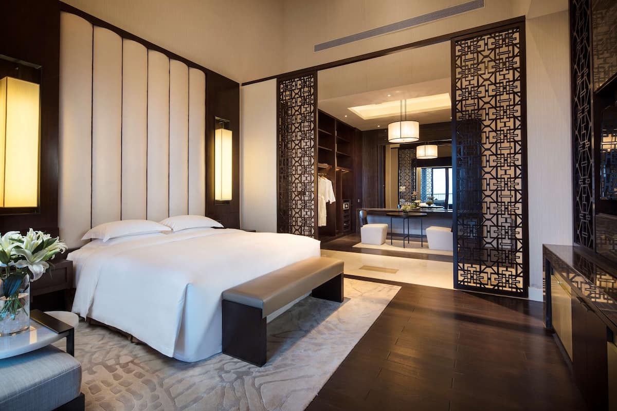 two bedroom presidential suite | 1 bedroom, premium bedding, in-room safe, individually decorated