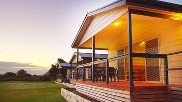 Front of property – evening/night