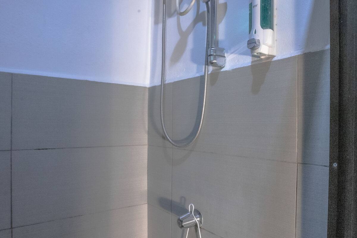 quadruple room, 2 double beds, patio, pool view | blackout curtains, free wifi, bed sheets