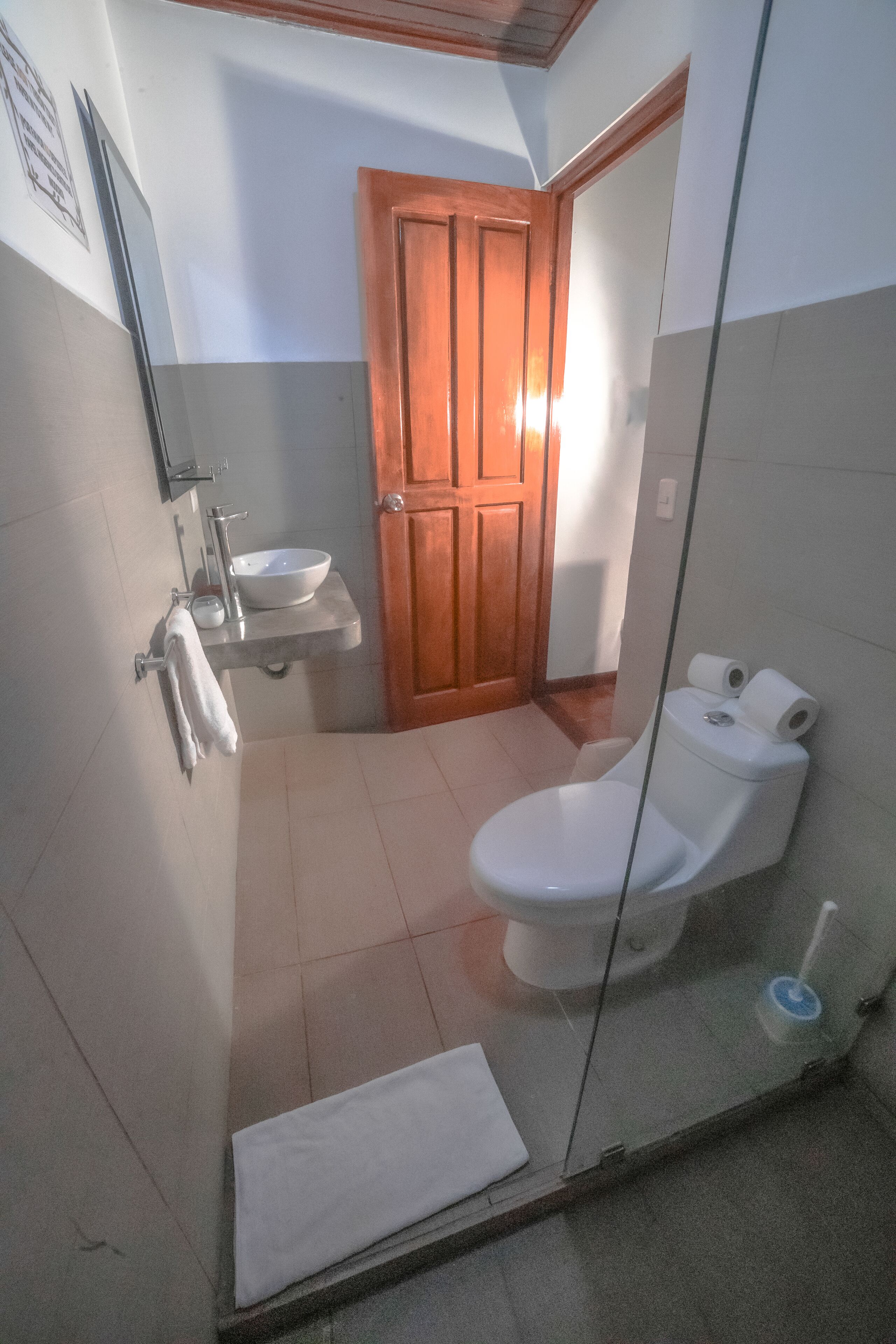 deluxe double room, balcony | bathroom | shower, free toiletries, hair dryer, towels