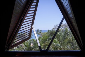 Uitzicht vanuit accommodatie