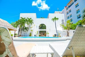 Terrace/patio - Hotel Parador Cancun (Cancun)