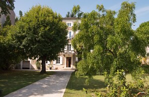 Façade de l’hébergement