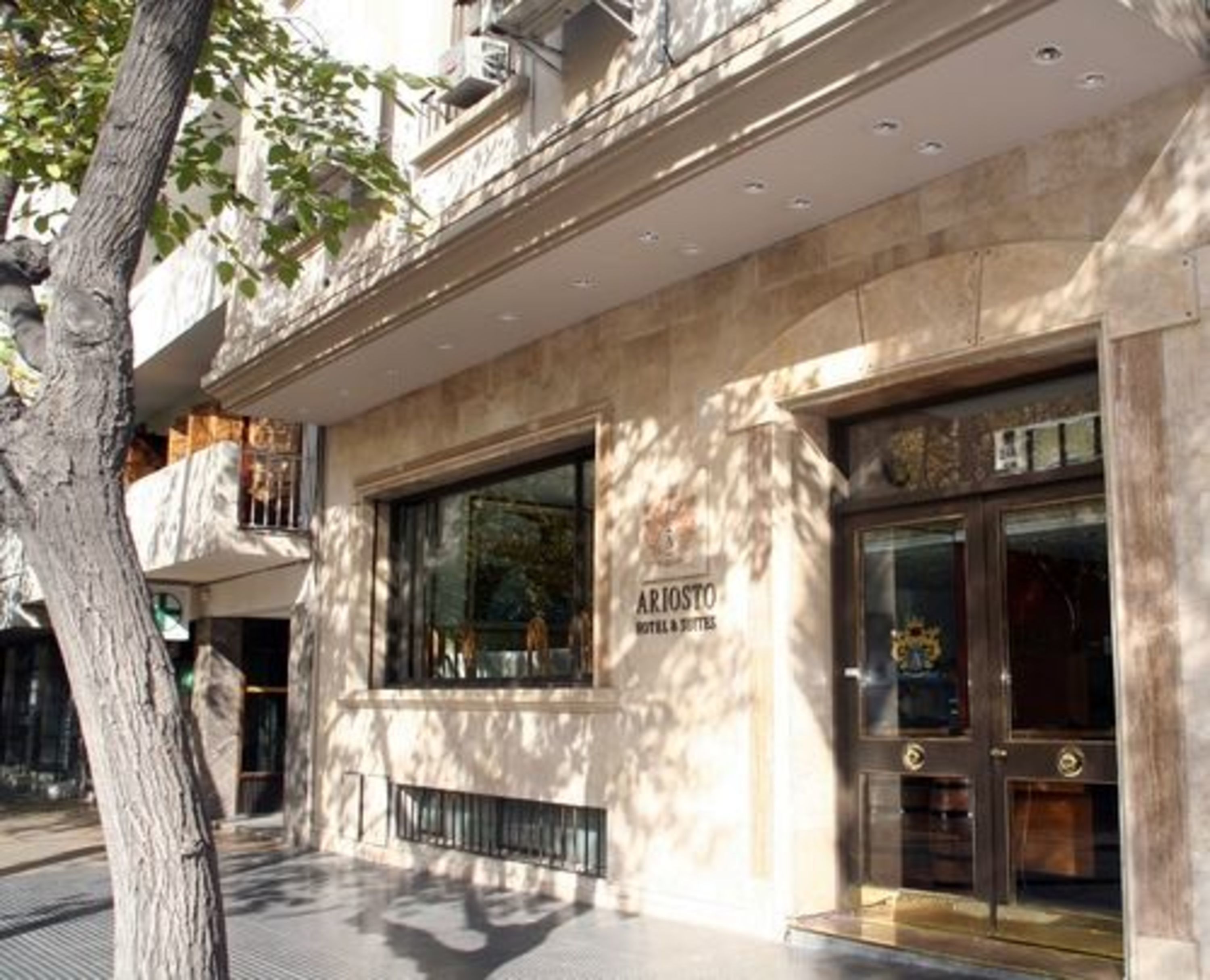 Overnatningsstedets facade