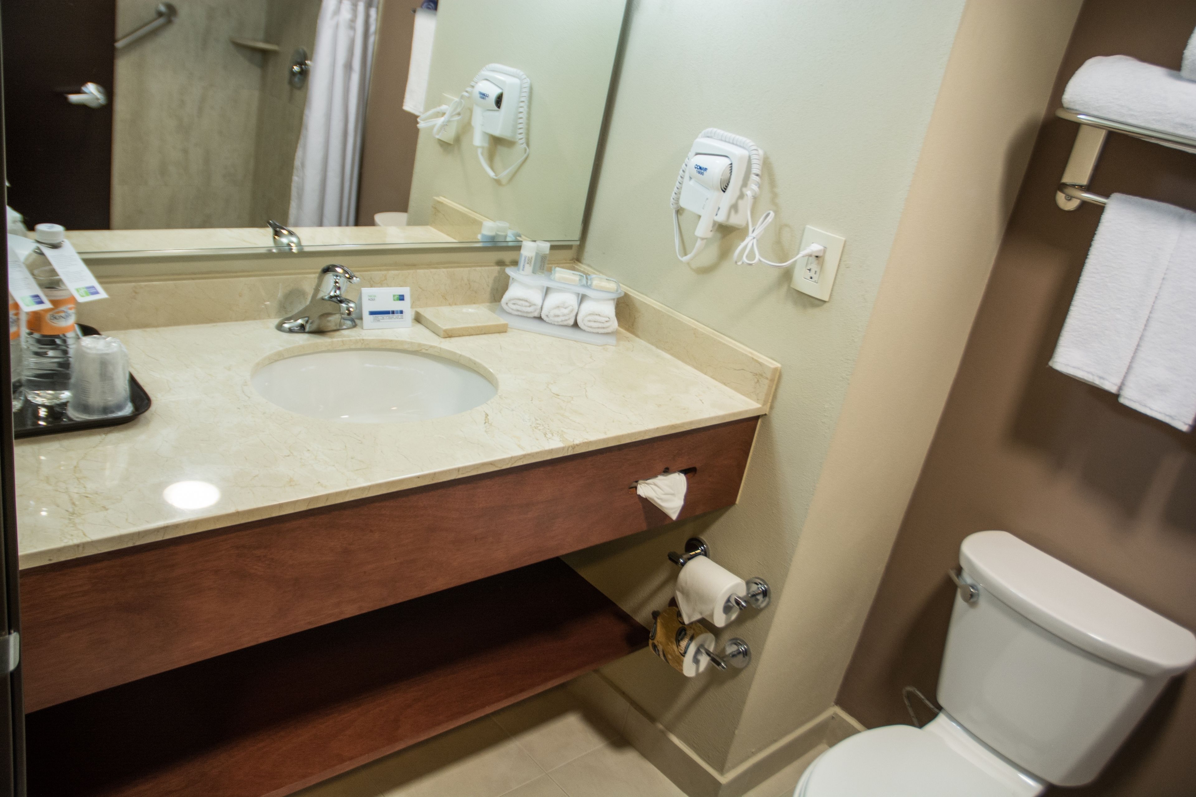 1 bedroom, desk, blackout curtains, iron/ironing board