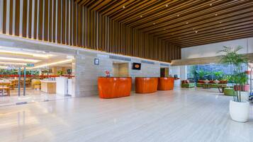 Check-in/check-out kiosk