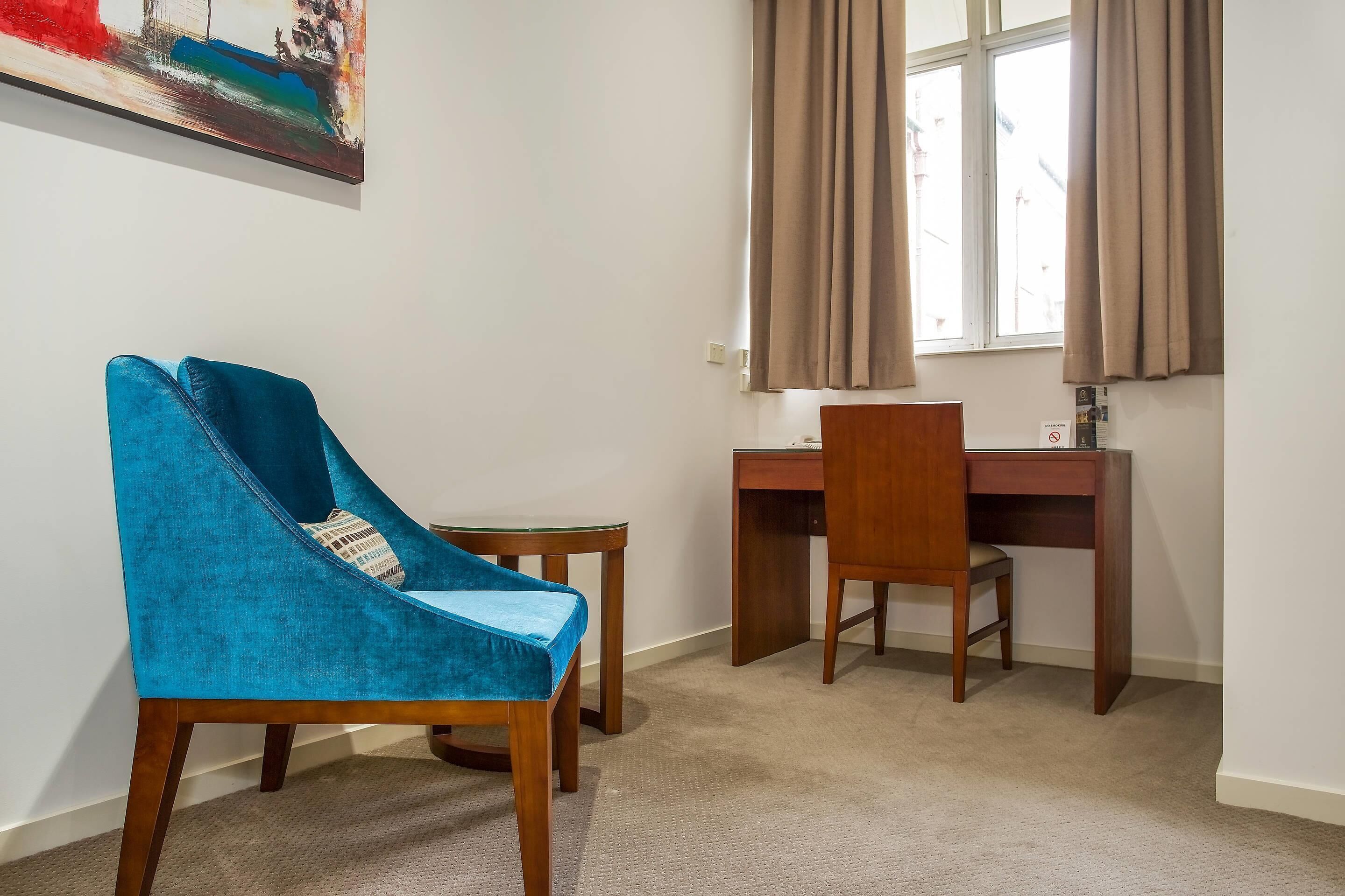 premium bedding, minibar, in-room safe, individually decorated