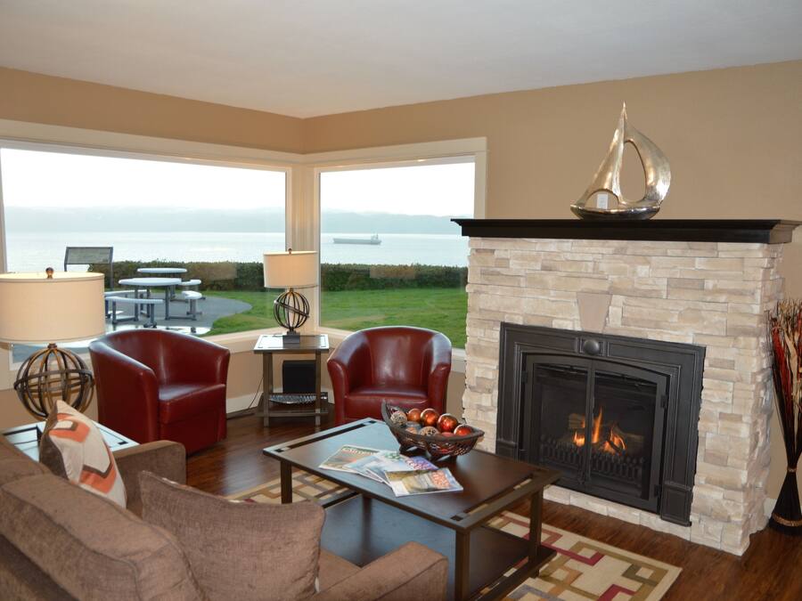 Sitteområde i lobbyen