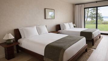 Doppelzimmer, 1 Schlafzimmer, Flussblick | Kostenloses WLAN, Bettwäsche