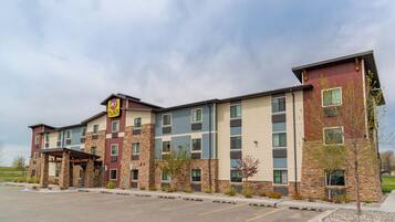 Façana frontal de l'allotjament