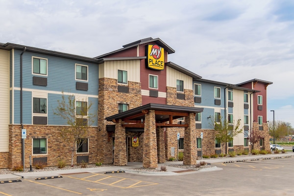 Façana frontal de l'allotjament