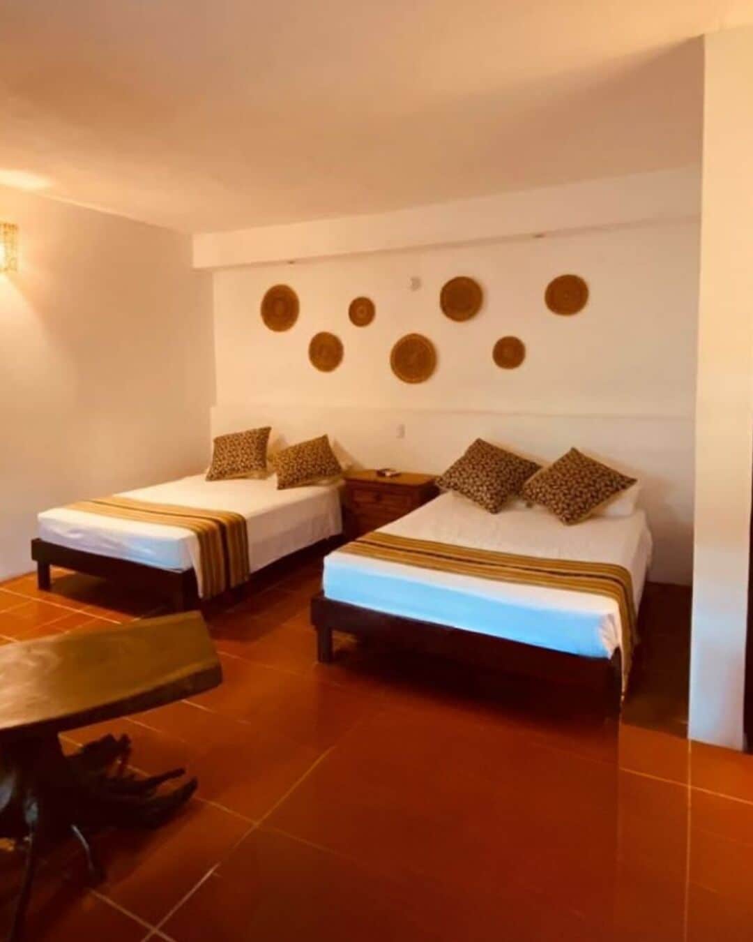 Comfort Quadruple Room, 2 Double Beds | Iron/ironing board, free WiFi