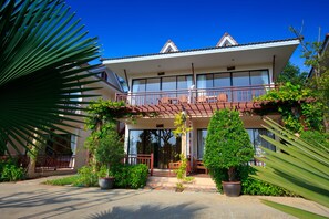 Deluxe-Doppel- oder -Zweibettzimmer, Gartenblick