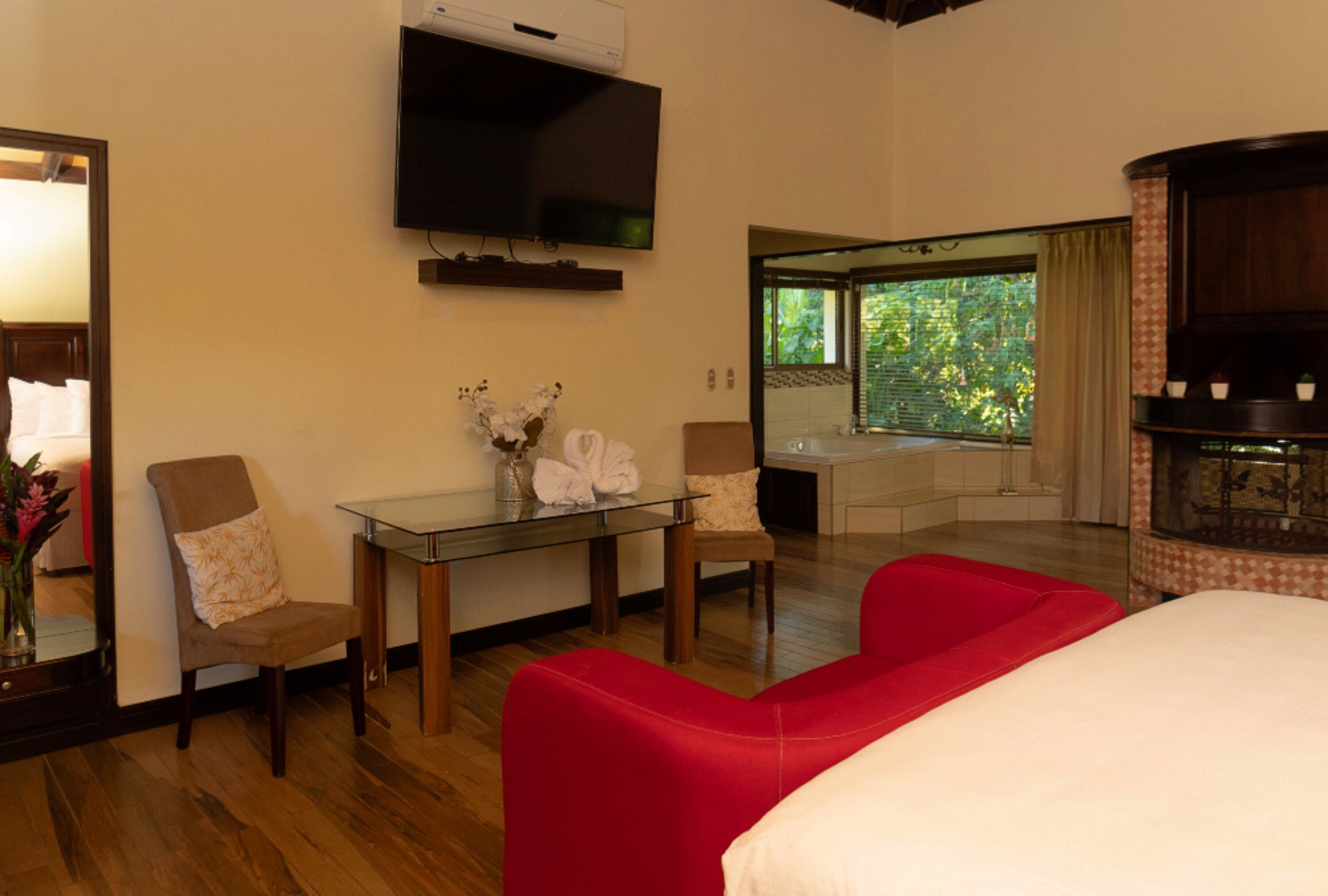 master suite | 1 bedroom, premium bedding, minibar, in-room safe