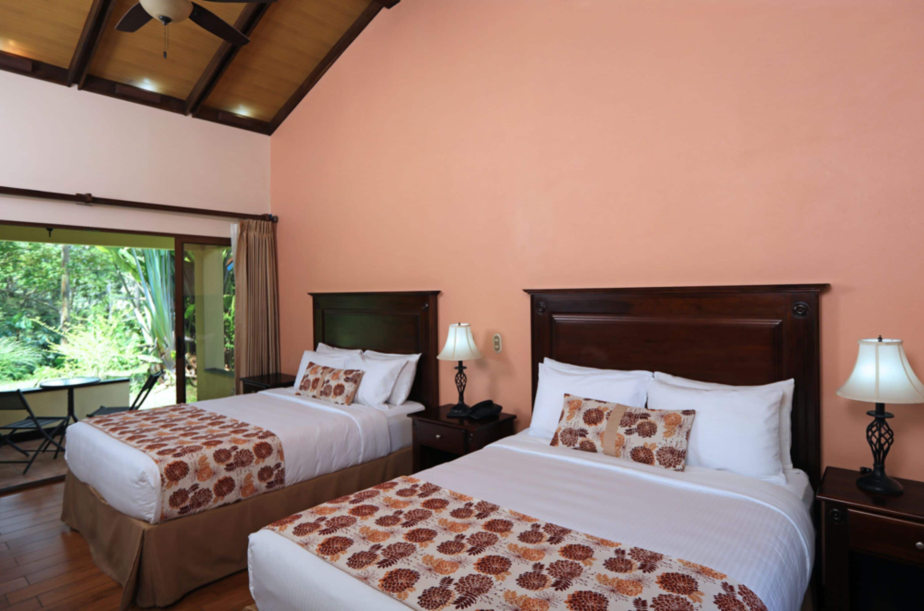 superior quadruple room, 2 queen beds | 1 bedroom, premium bedding, minibar, in-room safe