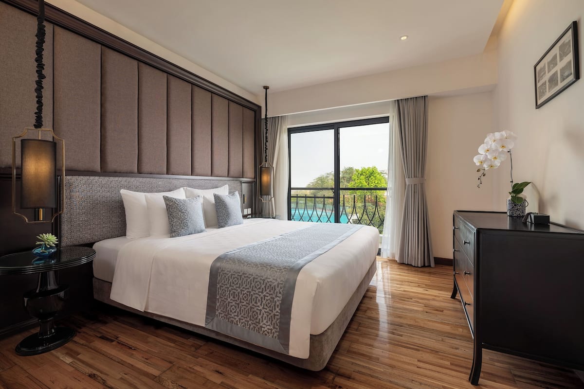 1 Schlafzimmer, hochwertige Bettwaren, Minibar, Zimmersafe