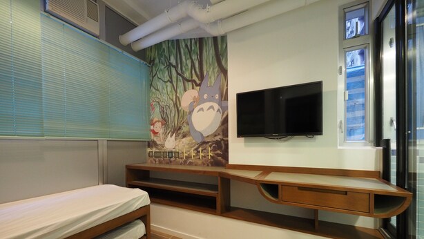 Twin Room | Desk, WiFi (free) - Panda's Hostel - Comics (Kowloon)