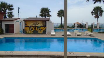 Family Room, Pool View | Terrace/patio
