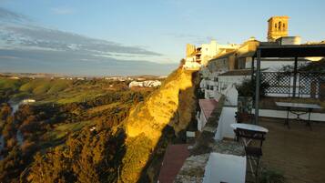 Uitzicht vanuit accommodatie