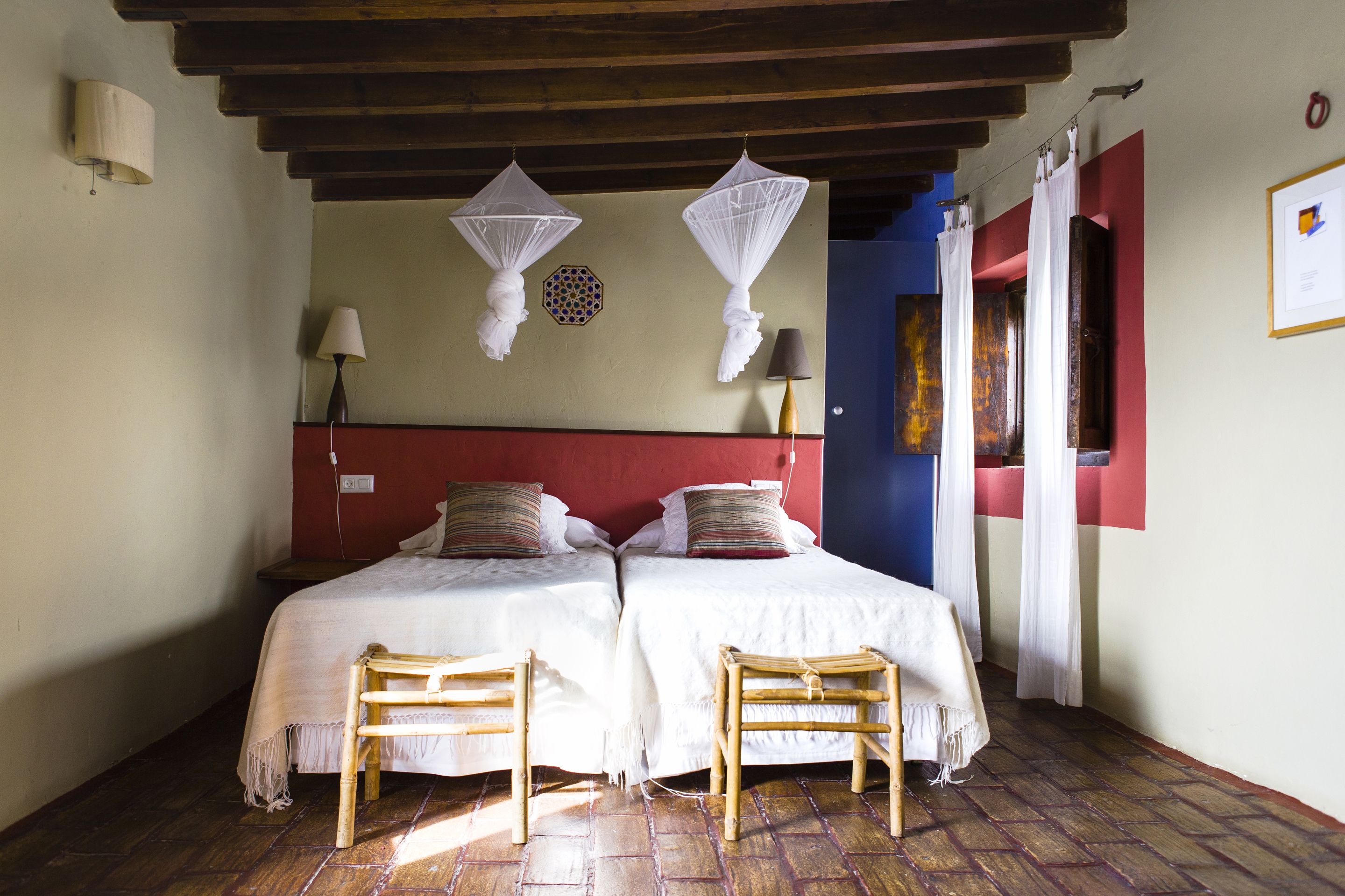 Premium bedding, individually decorated, individually furnished, desk