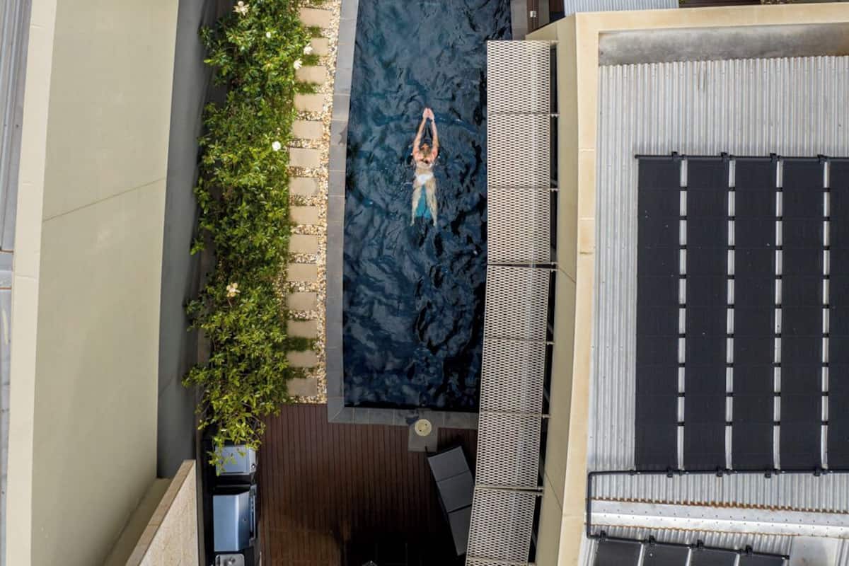 Luxe kamer, 1 slaapkamer (Montage) | Terras