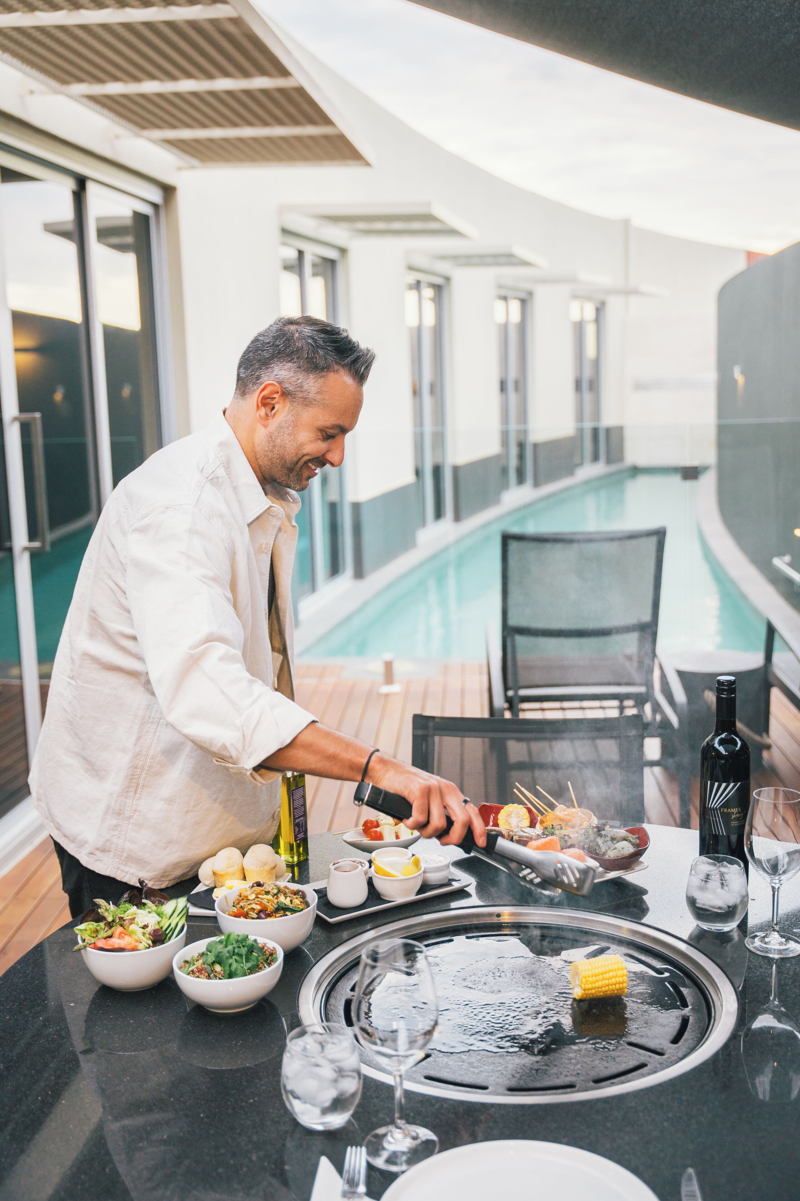 奢華客房, 2 間臥室 (Collage) | 露台/庭院