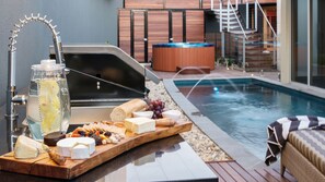 Luxe kamer, 1 slaapkamer (Montage) | Terras