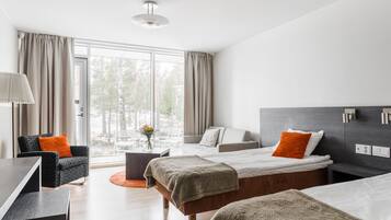 Double or Twin Room | 3 bedrooms, premium bedding, desk, cribs/infant beds