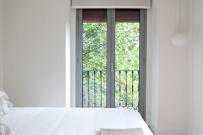 Apartamento, 2 habitaciones, 1 baño | Literie de qualité supérieure, couette en duvet d'oie, surmatelas