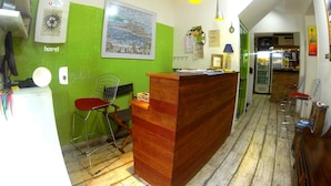 Kiosk voor inchecken/uitchecken