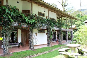 Fassade der Unterkunft