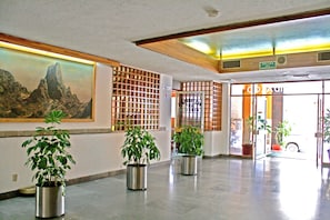 Interior entrance