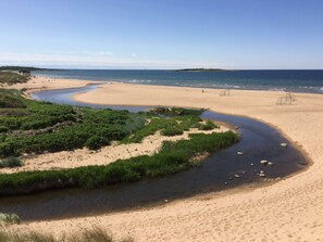 Beach nearby, white sand