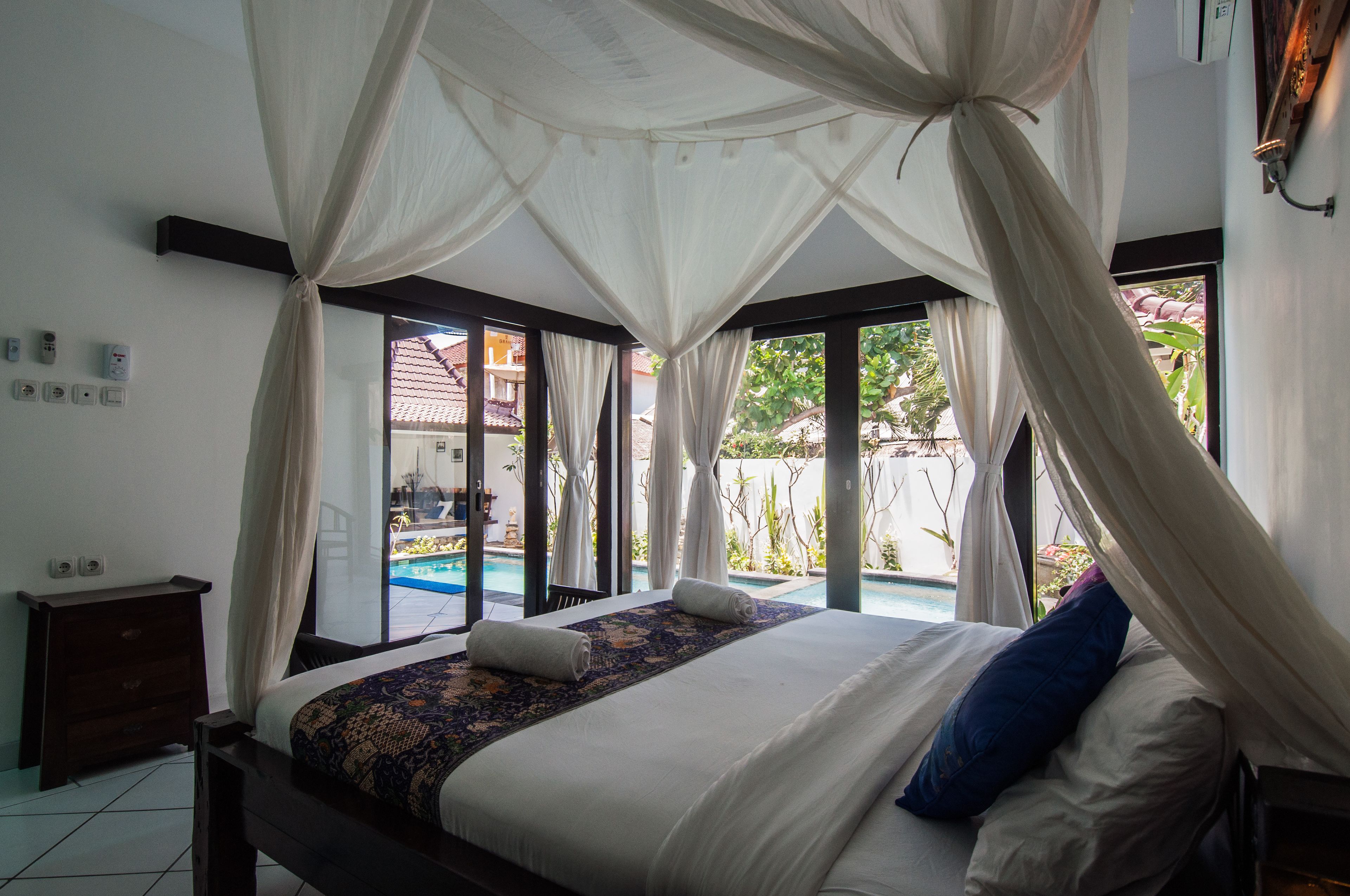 Vila, 2 kamar tidur, kolam renang pribadi | Pemandangan dari kamar
