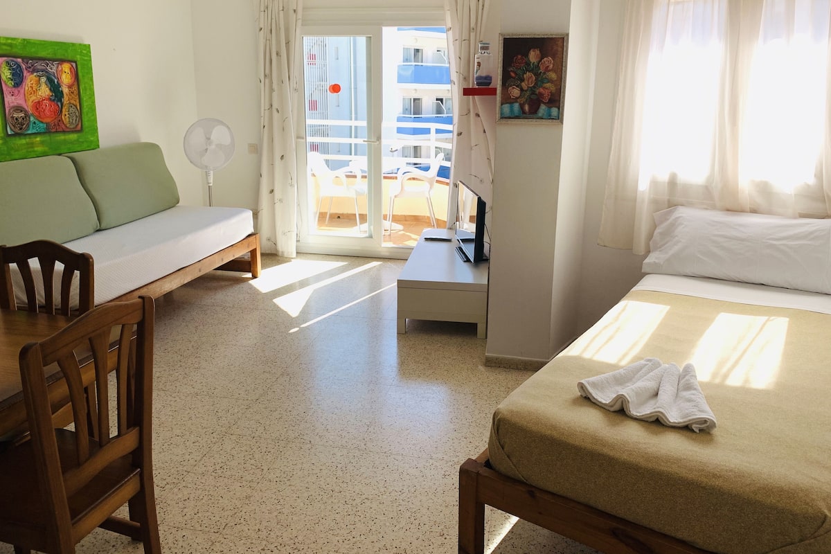 Apartamento familiar, 1 habitación (5 Pax) | 2 dormitorios, tabla de planchar con plancha, cunas (de pago)