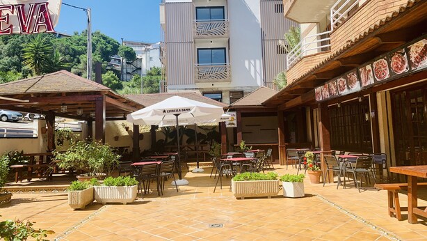 Terrace/patio - Eva Apartahotel (Lloret de Mar)