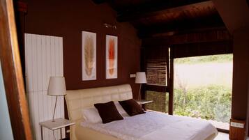 Individually decorated, individually furnished, desk, blackout curtains