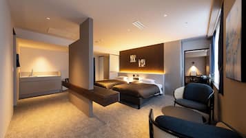 Quadruple Room, Multiple Beds, Non Smoking, City View | Desk, laptop workspace, free WiFi, bed sheets